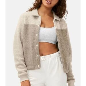 Outdoor Voices Mega Fleece Wool Bomber
